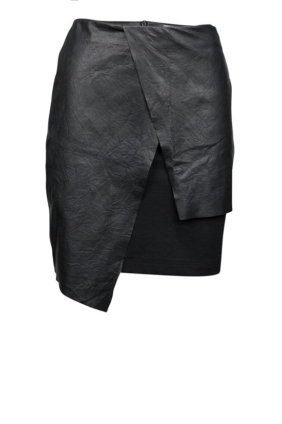 Raw  Ariza  Leather Skirt